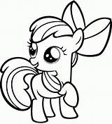Coloring Pages Pony Paint Printable Little Bubakids Cartoon sketch template