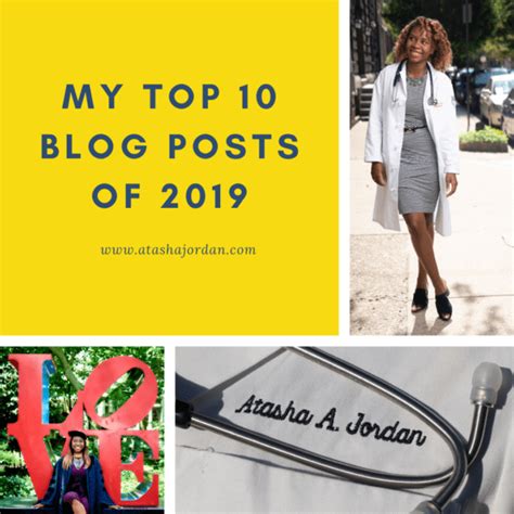 Top 10 Blog Posts Of 2019 Atasha Jordan Md