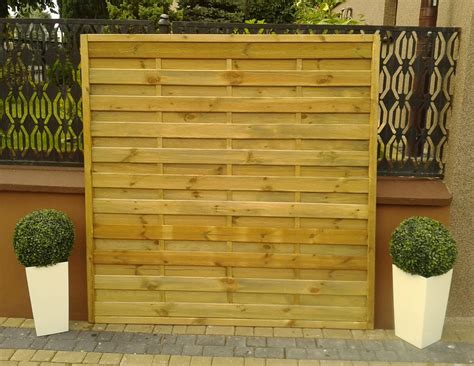 panel drewniany plot ogrodzenie drewniane ploty