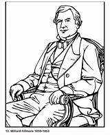 Coloring Fillmore Millard Pages Coloriage Printable President Printables Biography Patriotic Presidents Usa Go Printing Help Print Next Back sketch template