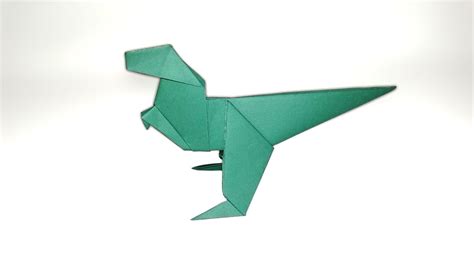 easy origami dinosaur