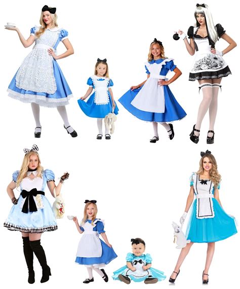 alice  wonderland costumes   side    glass costume guide