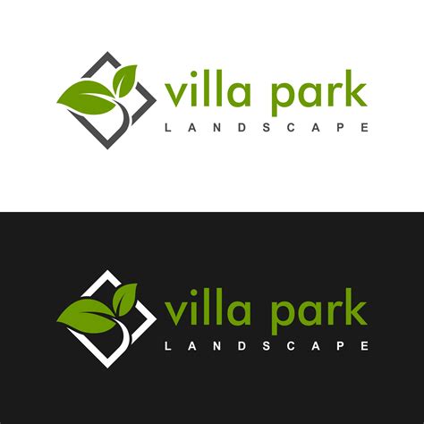 page  landscape company logo rebranding  villaparklandscape