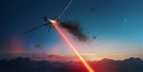 lockheed martin laser weapon shoots  aerial drones industry tap