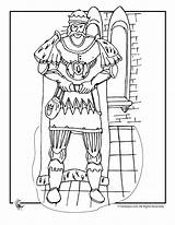 Coloring Knights Castles Kids sketch template