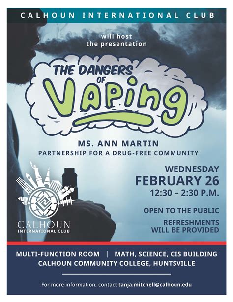 The Dangers Of Vaping Calhoun Community College