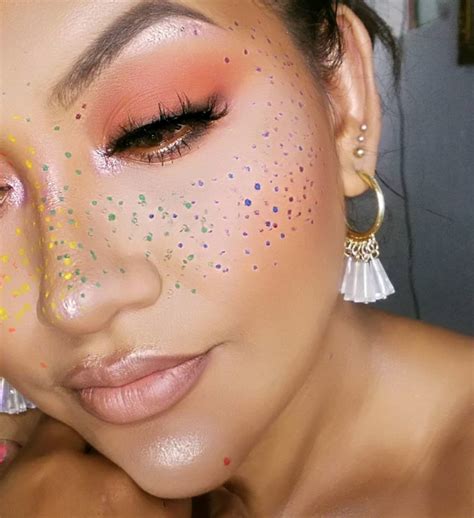 Rainbow Freckles Are The Trend To Try Out On The Final Weekend Of Pride
