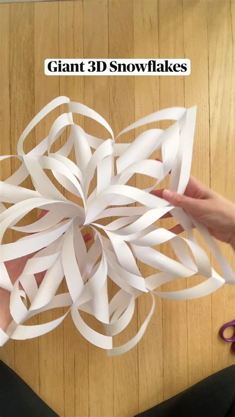 How To Make A 3d Paper Snowflake 12 Steps With Pictures – Artofit