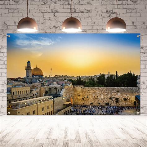 buy jerusalem western wall backdrop  jewish  year rosh hashanah