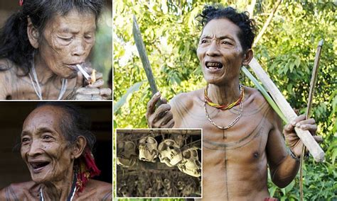 indonesian tribe that sharpens their teeth and decorate their homes
