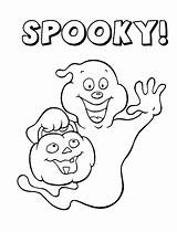 Halloween Coloring Pages Ghost Printable Spooky Kids Toddlers Clown Scary Boys Drawing Color Print Ghosts Book Face Sheets Rip Cute sketch template