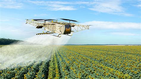 huge russian drone sprays crops  fights fires farmers weekly