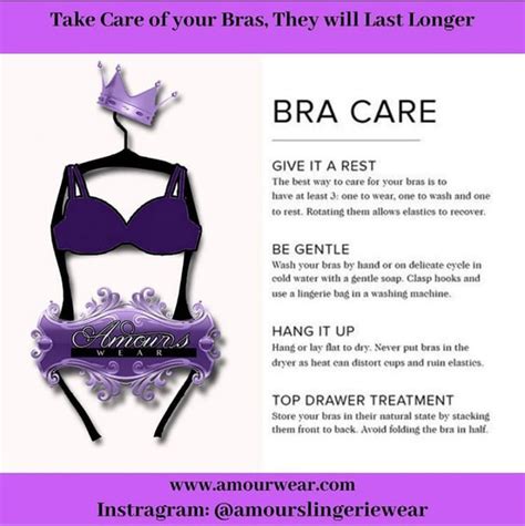 Pin On Proper Care For Bras