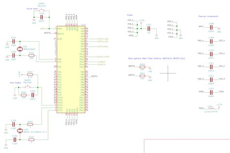 microcontroller stmlre schematic verfication feedback