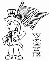 Voting Getdrawings Freebie Elections sketch template