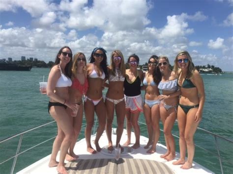 Miami Bachelorette Party Inspiration Yacht Party Contact Us To Get