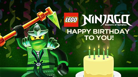 is lego ninjago masters of spinjitzu happy birthday to