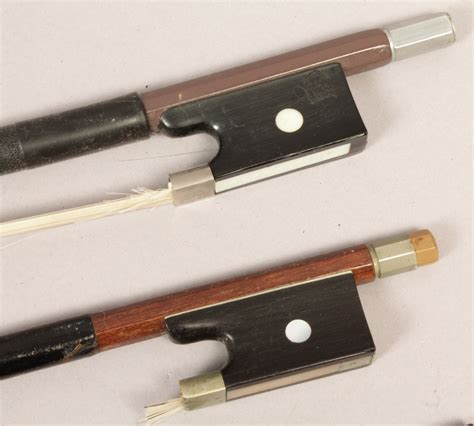 vintage  group  violin bows  parts  restoration  glasser ebay