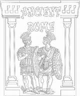Ancient Rome Civilization Coloring Roman Printables Civilizations History Kids Tinasdynamichomeschoolplus Webs sketch template