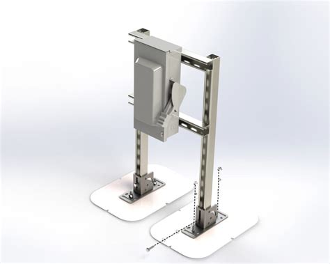 electrical disconnect box anchor products rooftop attachments