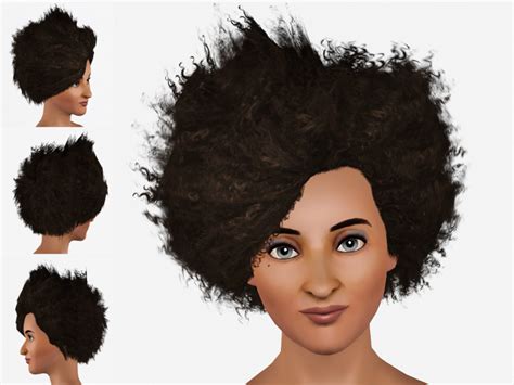 mod the sims updated gender flip wild fire fro for the ladies