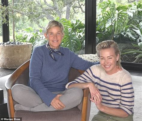 ellen degeneres and wife portia de rossi pack on the pda