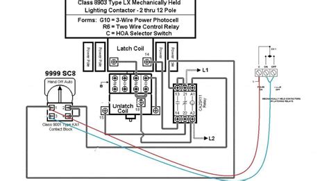 wiring diagram lighting contactor  photocell wiring diagram contactor wiring diagram