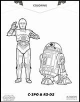 Wars Star Coloring Sheets Pages 3po Force Awakens R2 D2 Lego Printable Activity Printables Kylo Ren Activities Anytots War Template sketch template