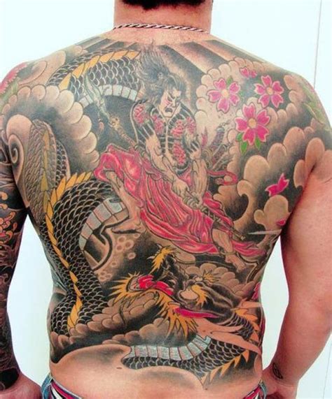 3d Samurai Tattoo Designs On Back Image Awesome Samurai