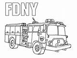 Fire Coloring Engine Pages York Truck Department Safety Color Print Printable Popular Getdrawings Kids Getcolorings Coloringhome sketch template
