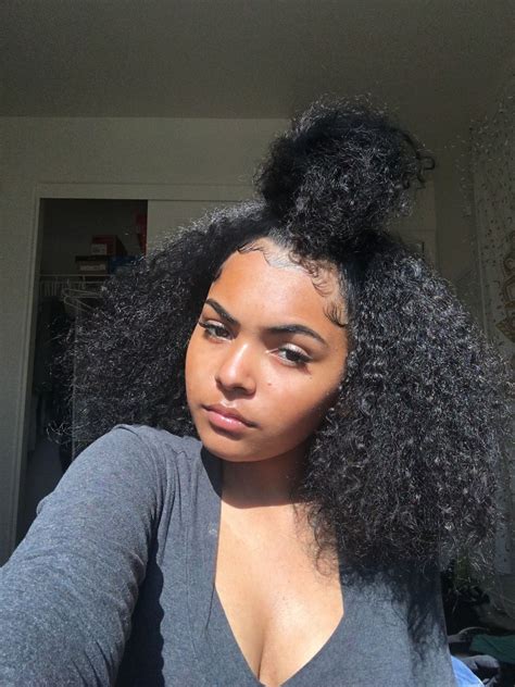 simple hairstyles  black girls curly