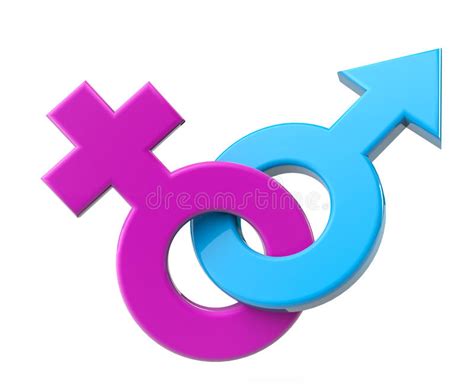 male and female sex symbol stock illustration illustration of gender
