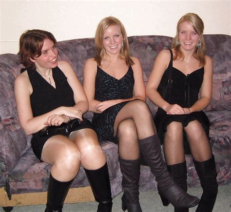 Prom Girls In Stockings And Pantyhose Zdjęć 172