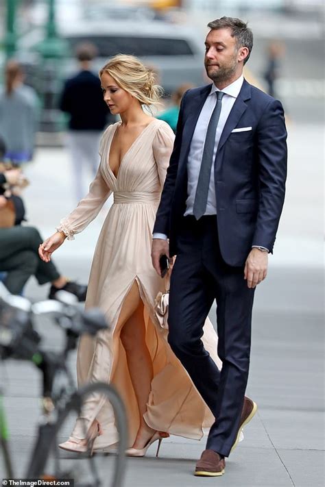 Jennifer Lawrence And Fiance Cooke Maroney Hold Hands As
