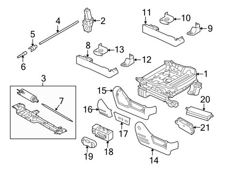 ford mustang seat parts