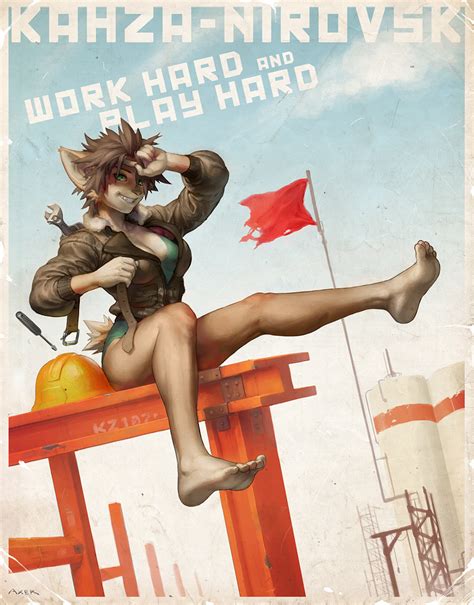 kahza nirovsk work hard play hard poster by jayaxer on deviantart