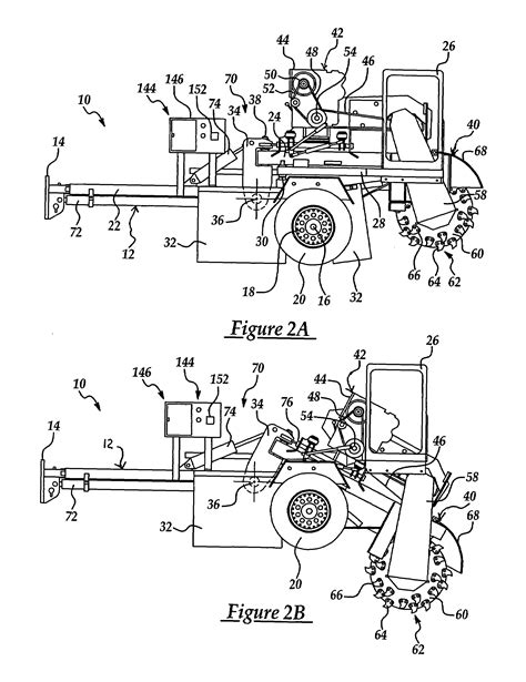 patent  stump grinder  automatic reversing feed assembly google patents