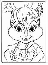 Coloring Chipettes Pages Alvin Getdrawings Colorings Chipette Drawing Getcolorings Amazing sketch template