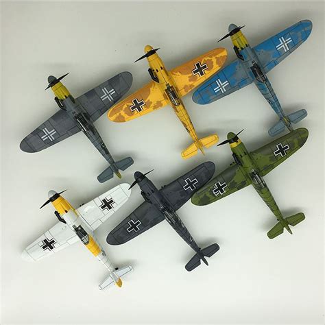 kids fighter aircraft mini models bf  puzzle children simulation