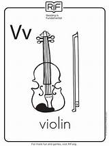 Violin Cousin sketch template