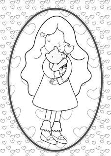 mothers day colouring pages