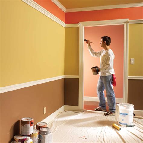 diy interior wall painting tips techniques  pictures family handyman
