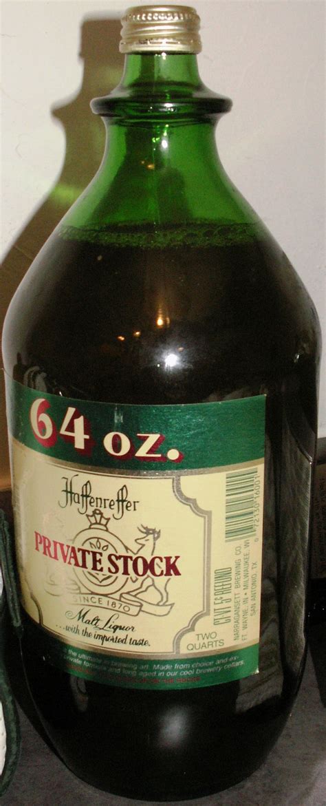 private stock beer  oz elvin mcclendon