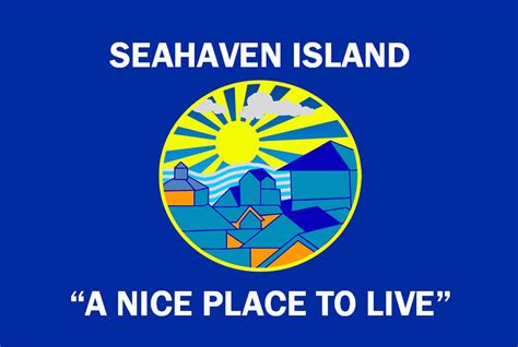 seahaven island flag   truman show  rvexillology