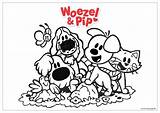 Kleurplaat Woezel Pip Kleurplaten Hondje Tekening Hondjes Gang Thema Eigen Wist Downloaden sketch template
