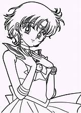 Sailor Coloring Pages Moon Young Girls sketch template