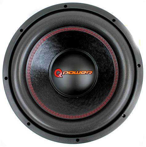 power    watt super deluxe subwoofer dvc car audio  qp super ebay