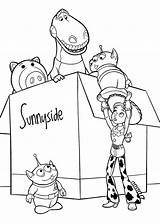 Coloring Jessie Pages Story Toy Toys Helping sketch template