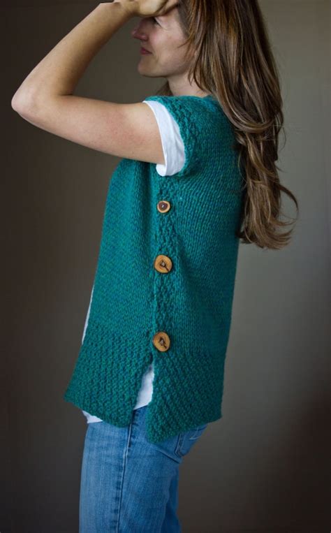 items similar   knitting pattern seamless knit flat vest