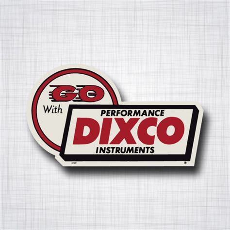 sticker dixco instruments